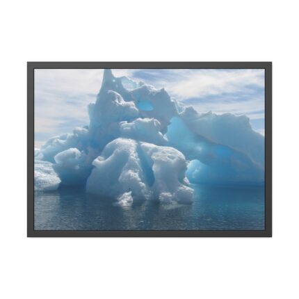 Polar Ice Caps Framed Poster