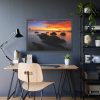 93854-418.jpg Seascape in Sunset Framed Poster