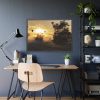 93854-422.jpg Hot Air Balloon in Sunset Framed Poster