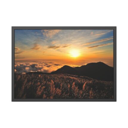 Taiwan Sky Framed Poster