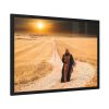 93854-441.jpg Monks Path Sunset Framed Poster