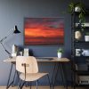 93854-474.jpg Afterglow Sky Image Framed Poster