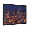 93854-57.jpg Eiffel Tower in Night Framed Poster