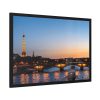 93854-61.jpg Eiffel Tower in Sunset Framed Poster