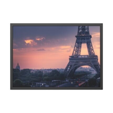 Eiffel Tower in France Framed Poster