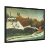 93854-77.jpg Sawmill, Outskirts of Paris Framed Poster
