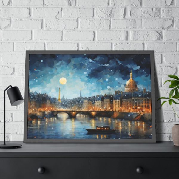 93854-99.jpg Paris At Night II Framed Poster