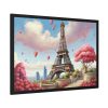 93855-105.jpg Pink Paris Framed Poster