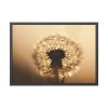 93855-116.jpg Dandelion on Yellow Day Framed Poster