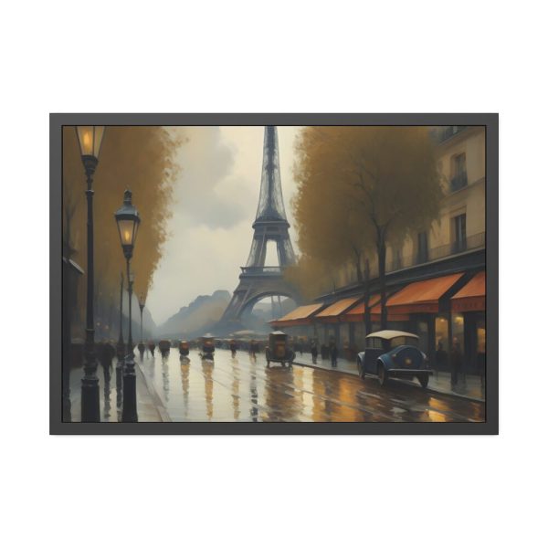 93855-128.jpg Rain in Paris Framed Poster