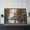 93855-131.jpg Rain in Paris Framed Poster