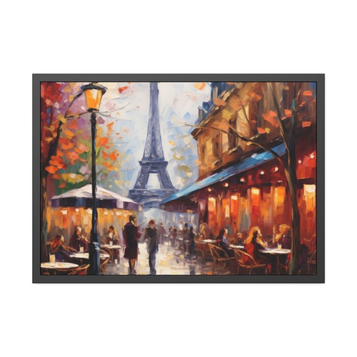 Busy Paris Framed Poster - Image 5