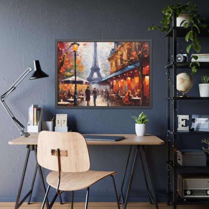 Busy Paris Framed Poster - Image 7