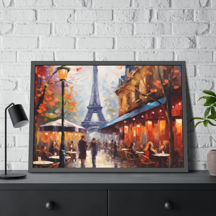Busy Paris Framed Poster - Image 8