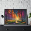 93855-15.jpg Fantasy Autumn Forest Framed Poster