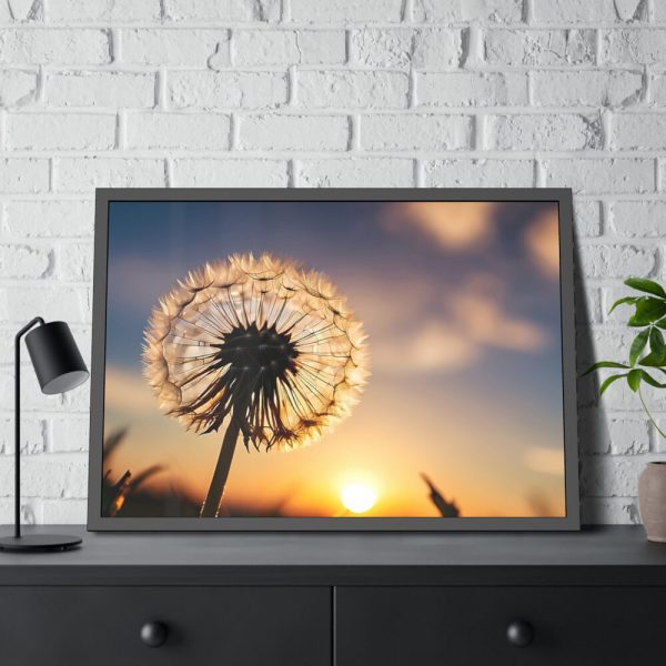 93855-151.jpg Dandelion Blossom Flower II Framed Poster