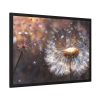 93855-157.jpg Dandelion Seeds Flower Head in Close Up Framed Poster