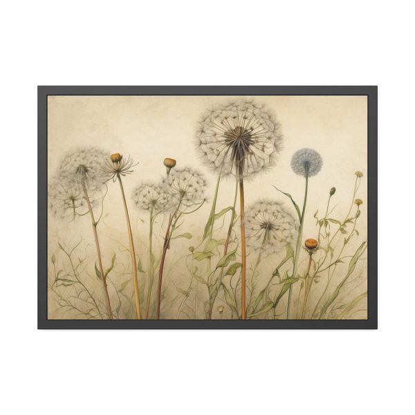 93855-160.jpg Watercolor Meadow Flowers Framed Poster