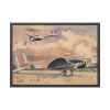93855-196.jpg Whitley Bombers Sunning by Paul Nash Framed Poster
