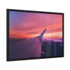 93855-205.jpg Red Purple Sky, View From the Plane Framed Poster