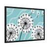 93855-221.jpg Fluffy Dandelion Illustration Framed Poster