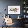 93855-230.jpg Nieuport 28C.1 Vintage Airplane Framed Poster