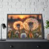 93855-235.jpg Dandelion Blossom Flower Framed Poster