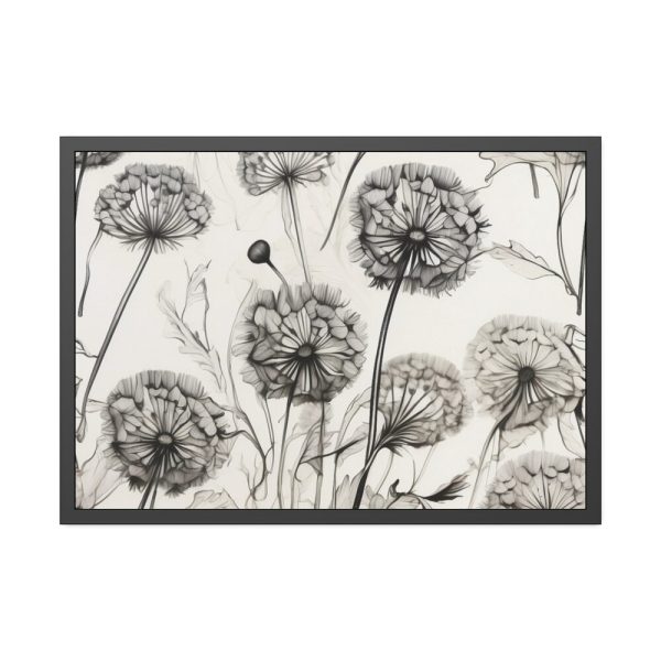 93855-240.jpg Dandelion Flower Blossom Framed Poster