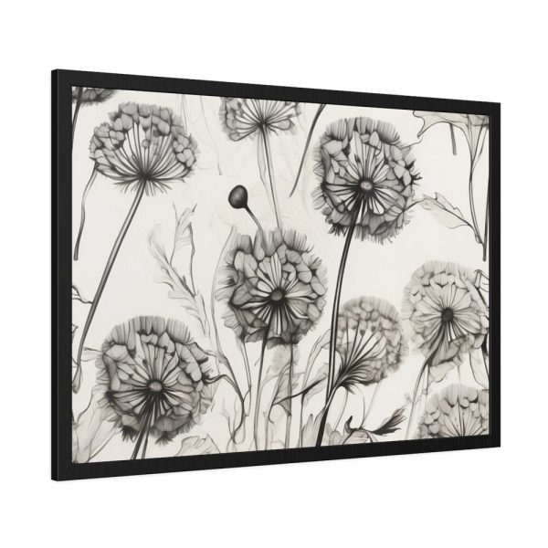 93855-241.jpg Dandelion Flower Blossom Framed Poster