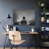93855-26.jpg Eiffel Tower Black and White Framed Poster