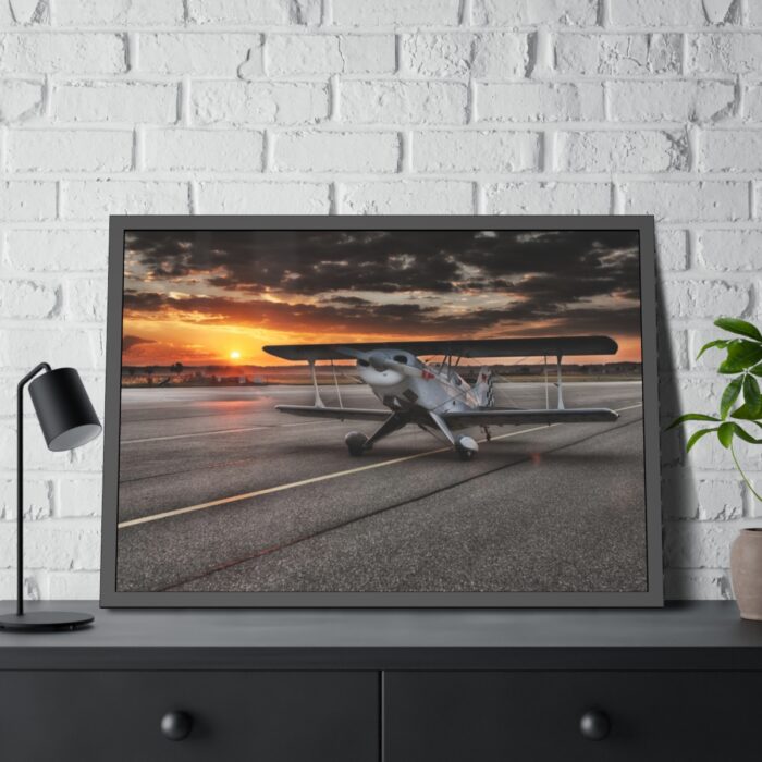 Aircraft Double Decker Framed Poster - Image 8