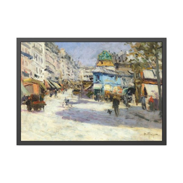 93855-28.jpg Rue Lepic Framed Poster