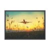93855-296.jpg Grass, Sky, Nature, Airport Framed Poster