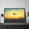93855-299.jpg Grass, Sky, Nature, Airport Framed Poster