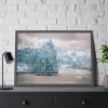 93855-335.jpg Hubbard Glacier at Alaska Framed Poster