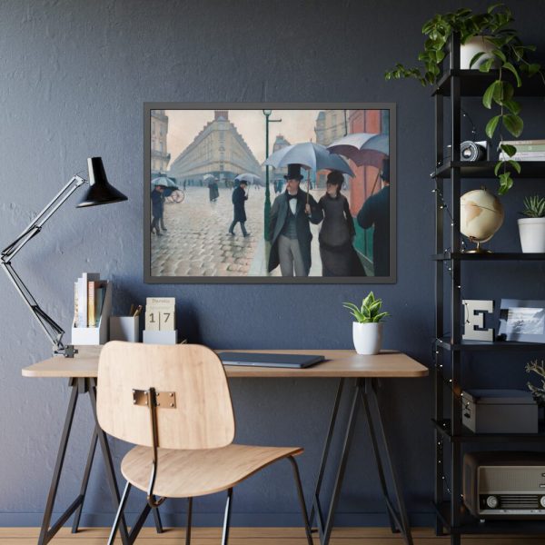 93855-34.jpg Paris Street Rainy Day Framed Poster