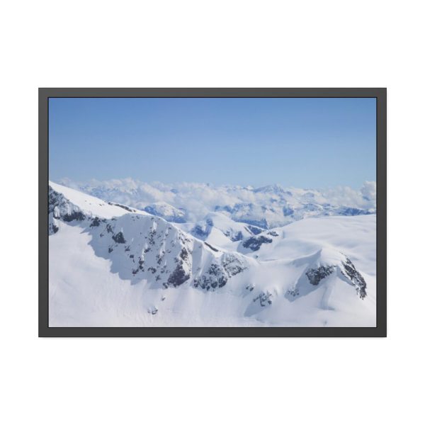 93855-344.jpg Snow Sope Mountain Framed Poster