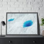 Detail of Ruth Glacier Framed Poster - Image 8