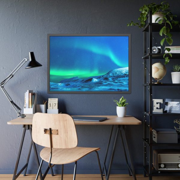 93855-374.jpg Aurora Borealis Alaska Framed Poster