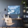 Mountain Snow Winter Alaska Framed Poster