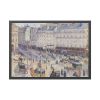 The Place du Havre, Paris by Camille Pissarro Framed Poster
