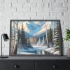 93855-403.jpg Winter Landscape in Alaska Framed Poster