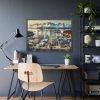 Small Alaskan Town Framed Poster