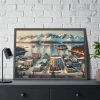 Small Alaskan Town Framed Poster