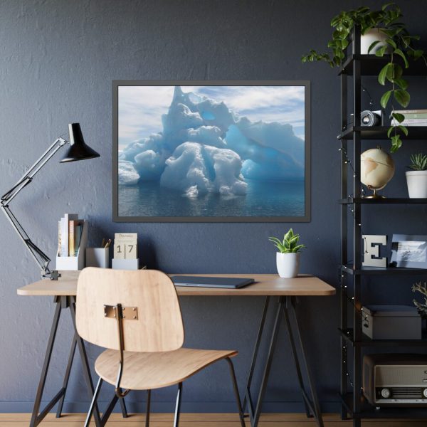 93855-410.jpg Polar Ice Caps Framed Poster