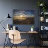 93855-426.jpg Dawn Sun Mountain Framed Poster