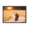 93855-440.jpg Monks Path Sunset Framed Poster