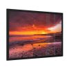 Sunset at Mexico Beach Framed Poster