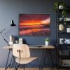 Sunset at Mexico Beach Framed Poster