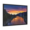 Yellowstone National Park Sunset Framed Poster